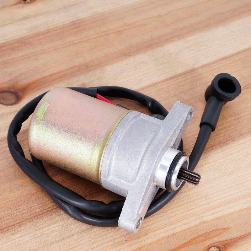 MTATCN 10 Teeth Starter Motor for GY6 49cc 50cc 60cc 80cc Scooter Moped ATV Taotao Roketa Sunl Baja Jonway QMB139 Engine Scooter Moped Parts - Image 3